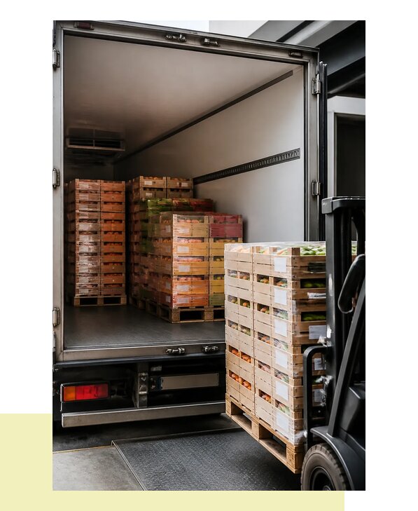 Перевозка сельхозпродукции на паллетах с доставкой в Лыткарино
